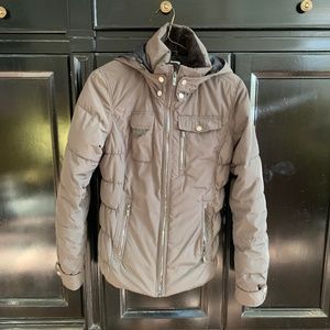 Obermeyer Leighton charcoal ski coat size 6